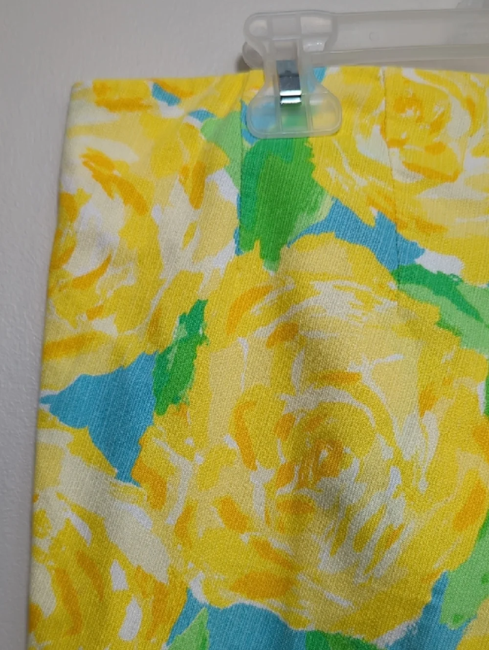 Lilly‎ Pulitzer Deenie Shorts First Impression Sunglow Yellow Floral Size 0 Zero